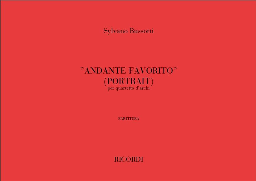 Andante Favorito (Portrait)